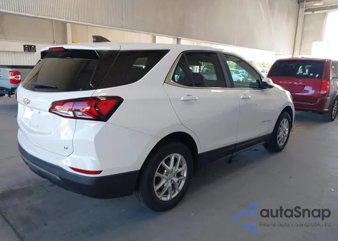 2022 Chevrolet Equinox Fwd Lt из США, поврежденный, VIN 3GNAXKEV0NL108006